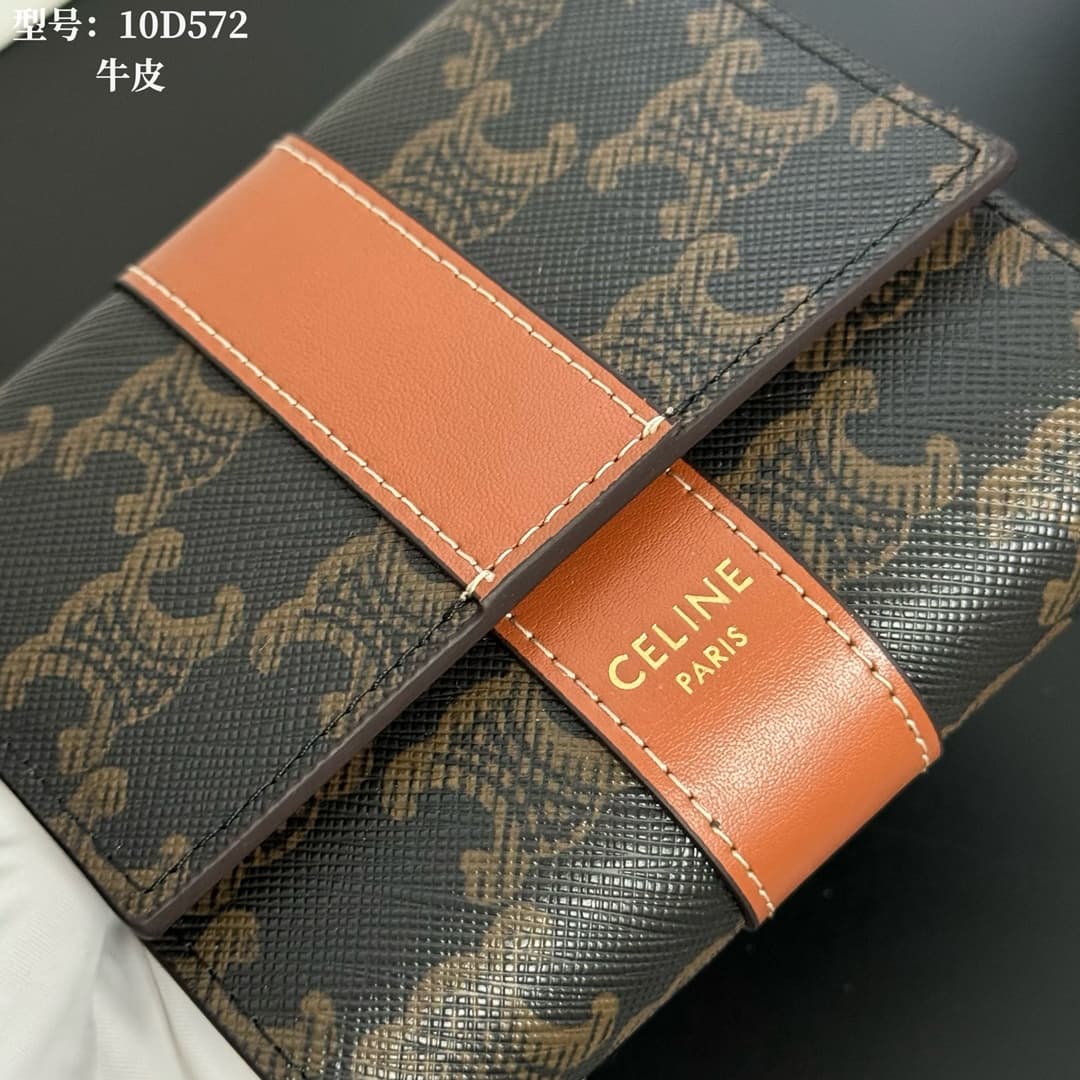 Celine Brown Small Wallet D572