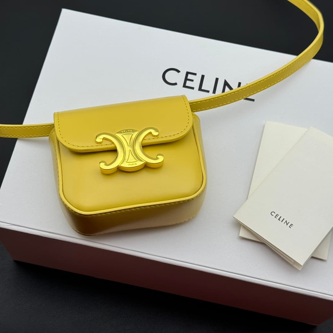 Celine Yellow Mini Crossbody Bag 101513
