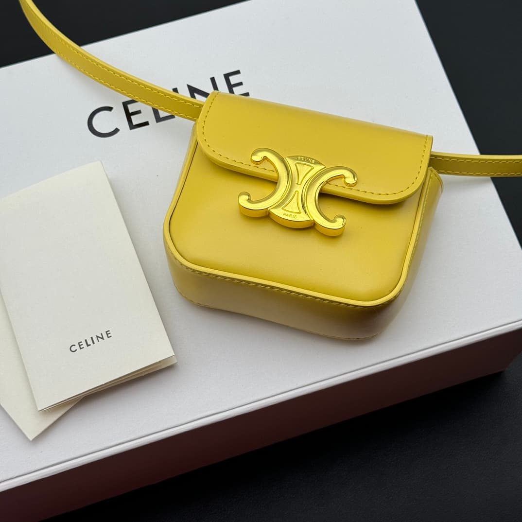 Celine Yellow Mini Crossbody Bag 101513