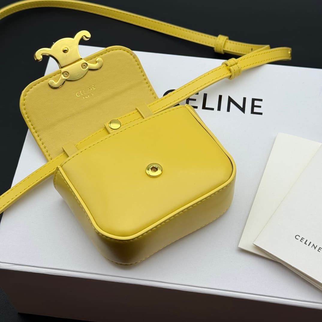 Celine Yellow Mini Crossbody Bag 101513