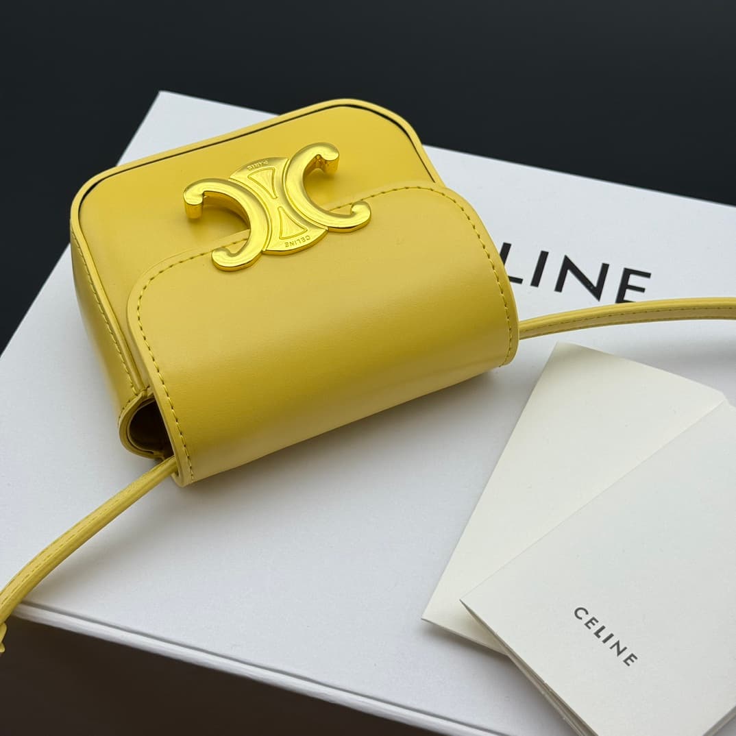 Celine Yellow Mini Crossbody Bag 101513