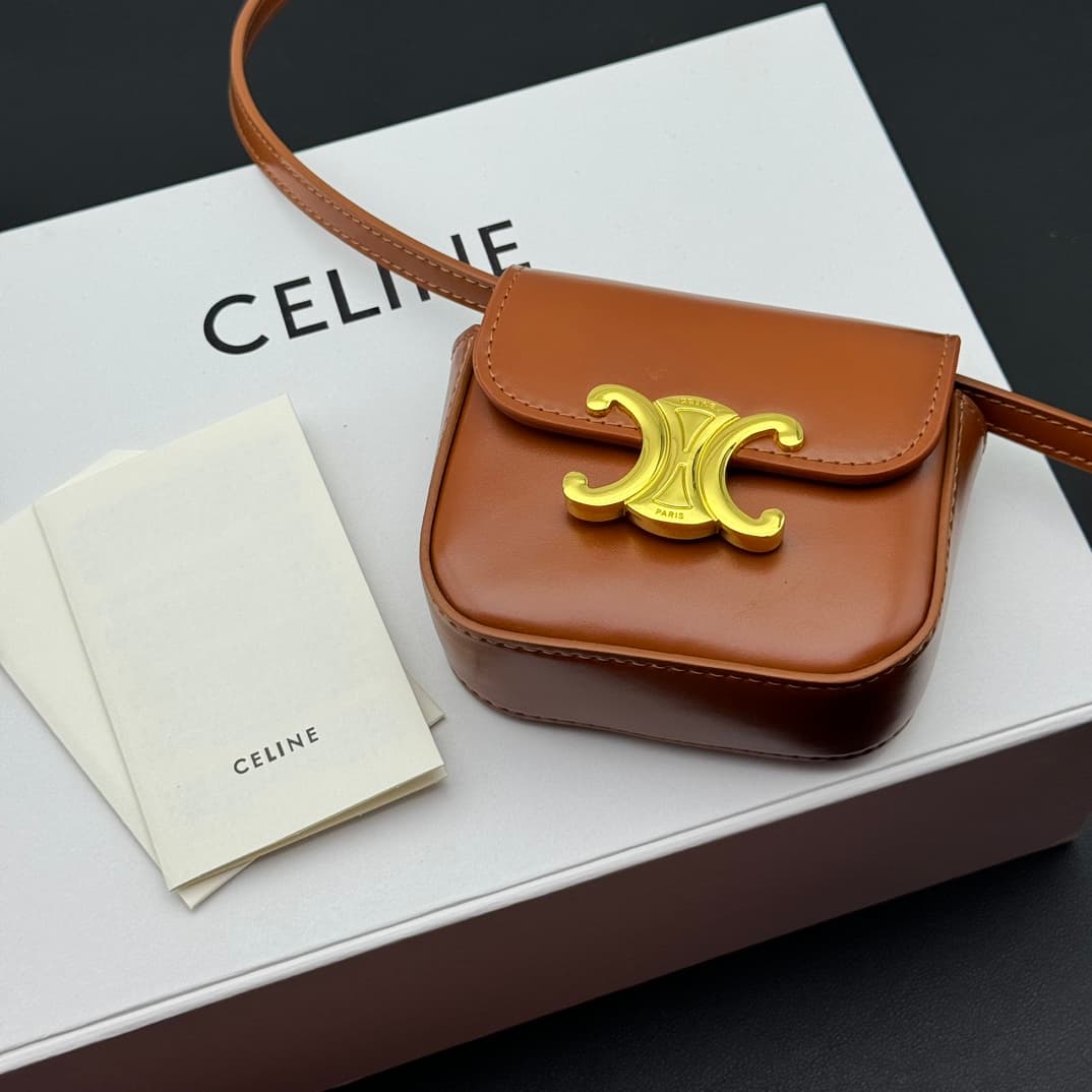 Celine Brown Mini Crossbody Bag 101513