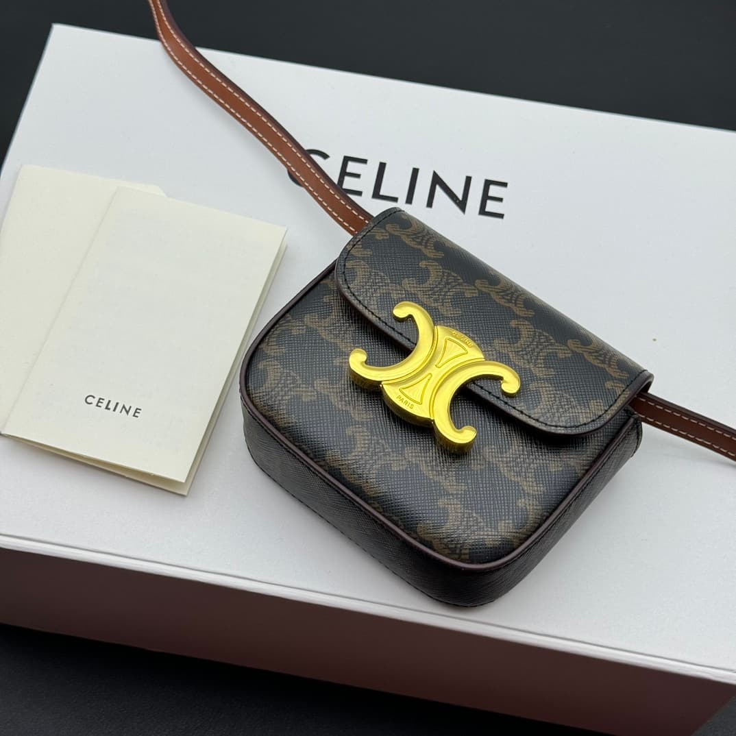 Celine Yellow Mini Crossbody Bag 101513