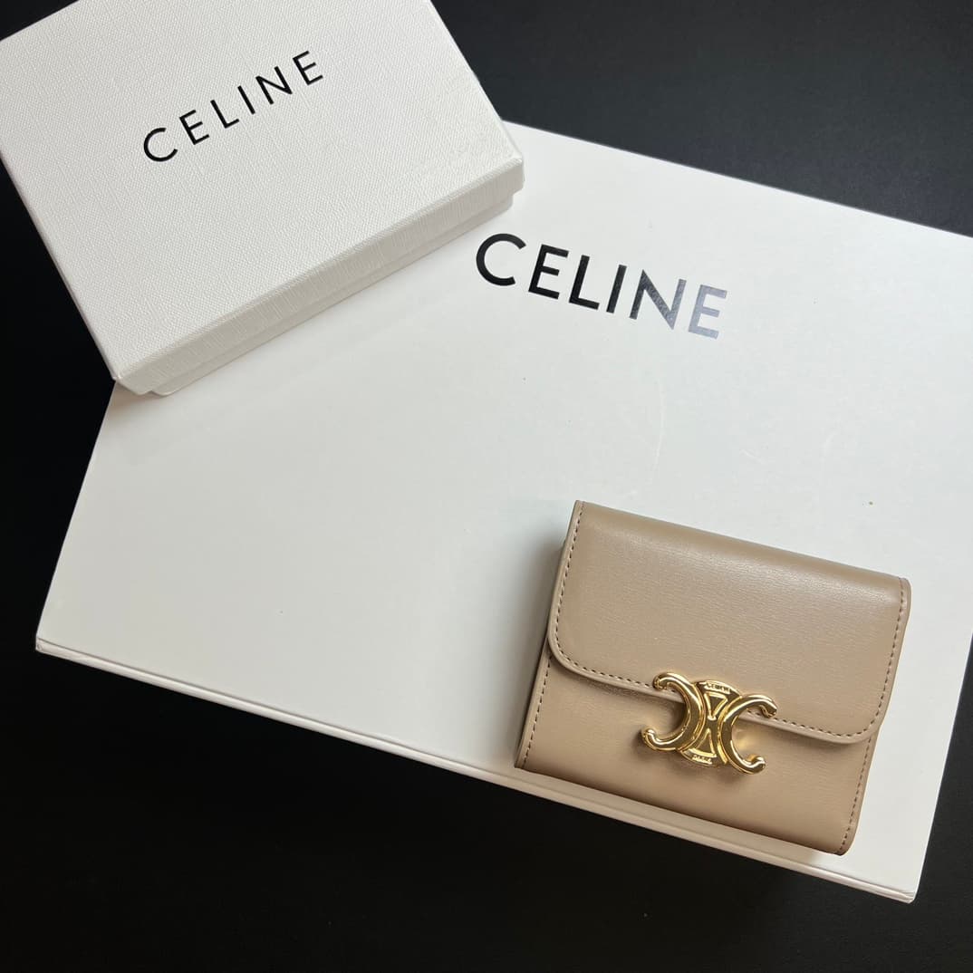 Celine Grey Wallet 10l653DS3
