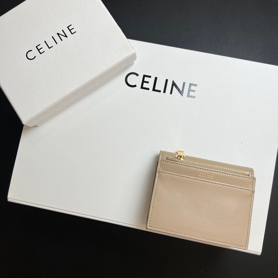 Celine Grey Wallet 10l653DS3