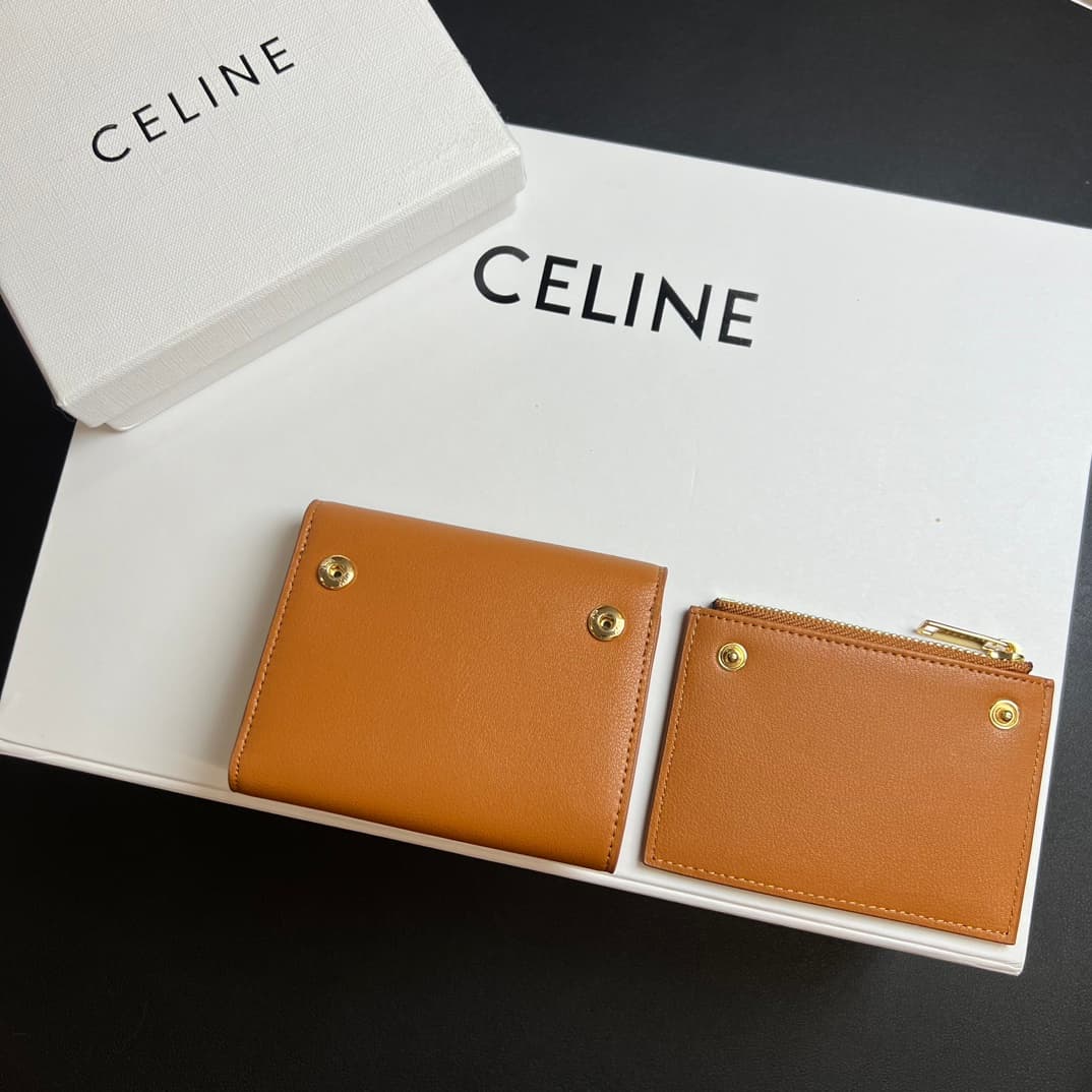 Celine Brown Wallet 10l653DS3