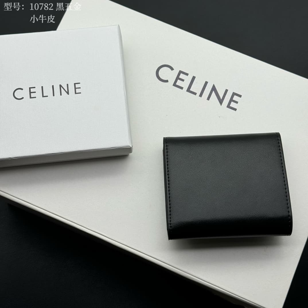 Celine Black Wallet