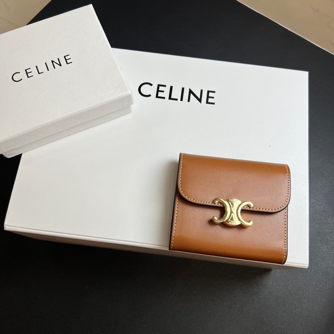 Celine Brown Wallet w10