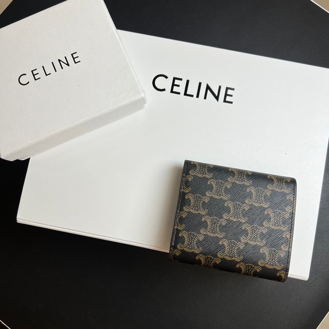 Celine Silver Wallet