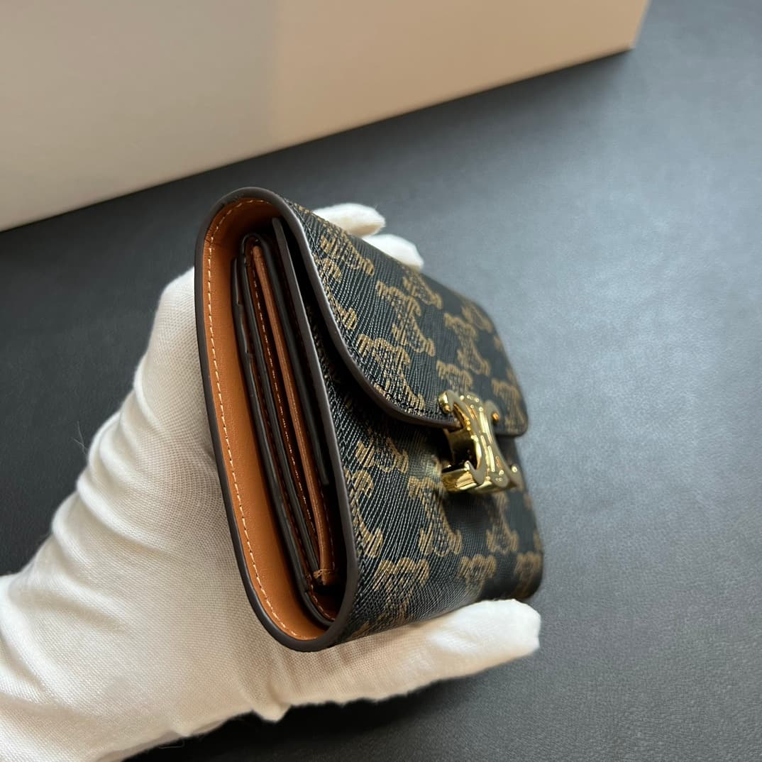 Celine Silver Wallet