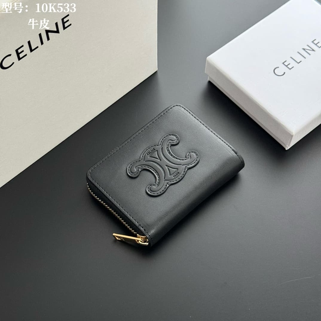 Celine Brown Wallet 10K533DR8