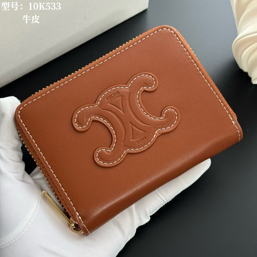 Celine Brown Wallet 10K533DR8