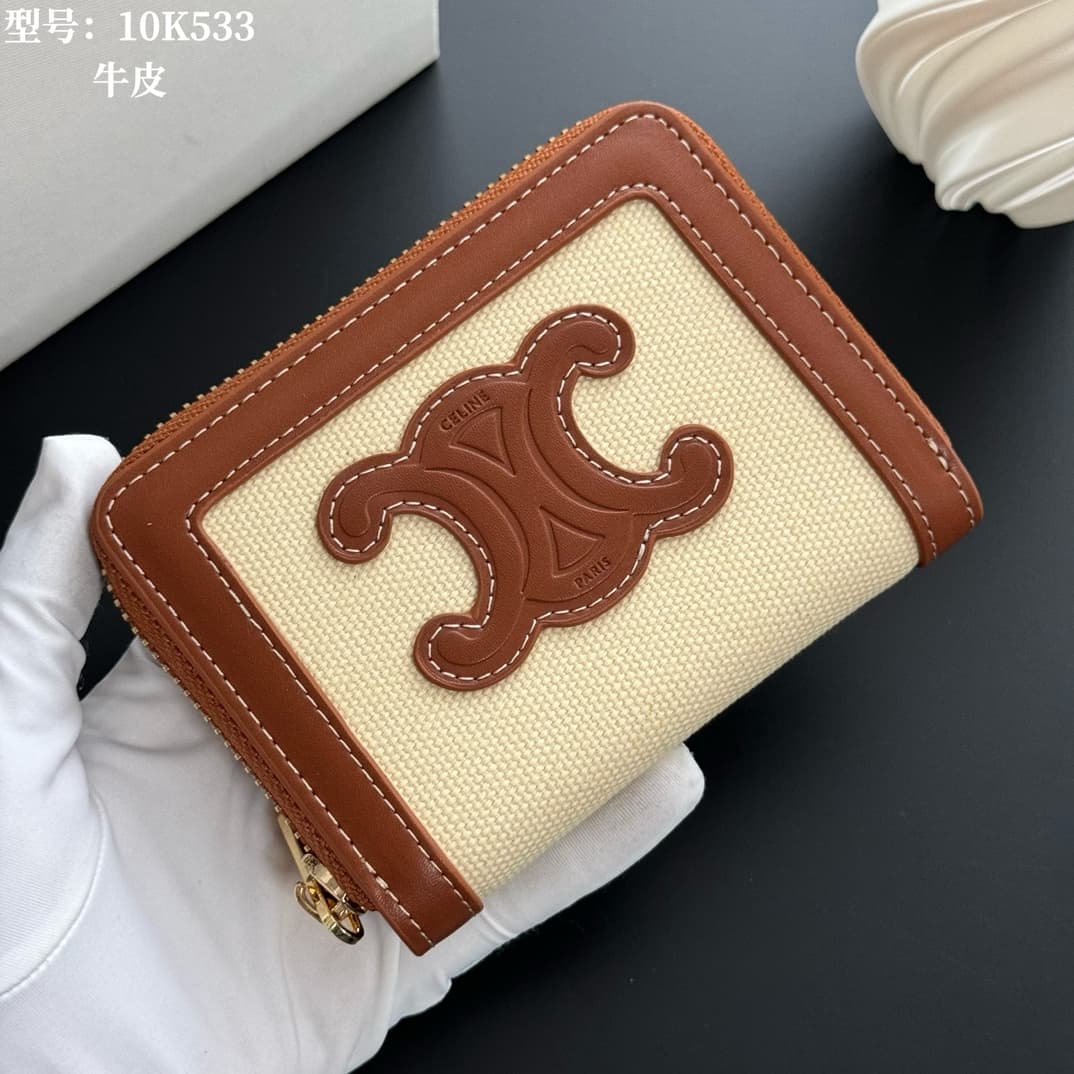 Celine Brown Wallet 10K533DR8