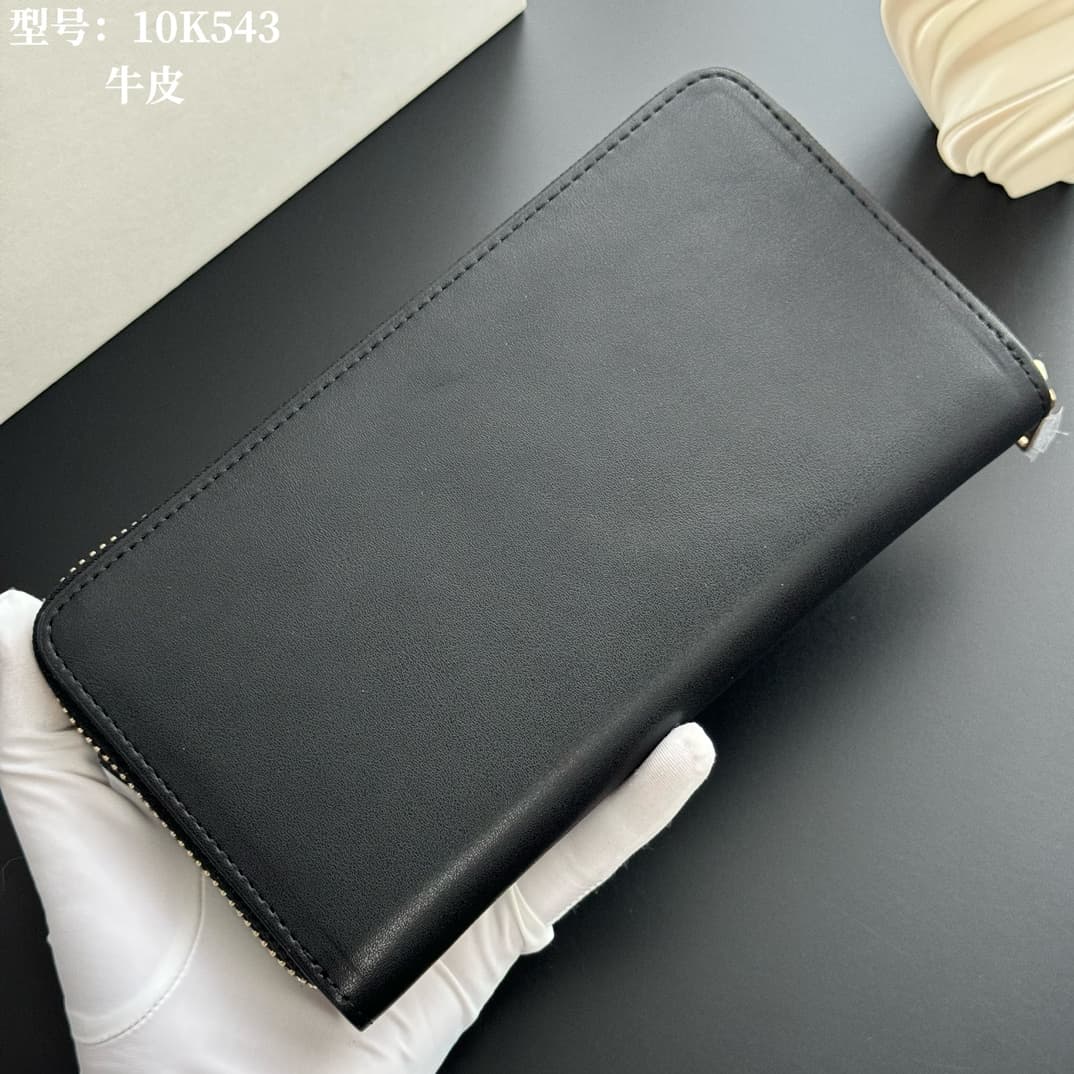 Celine Black Large Wallet 10K543D