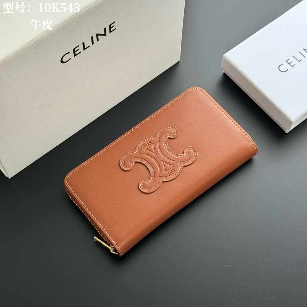 Celine Brown Wallet 10K543D