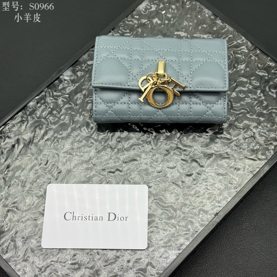 Chanel Blue Wallet S0966