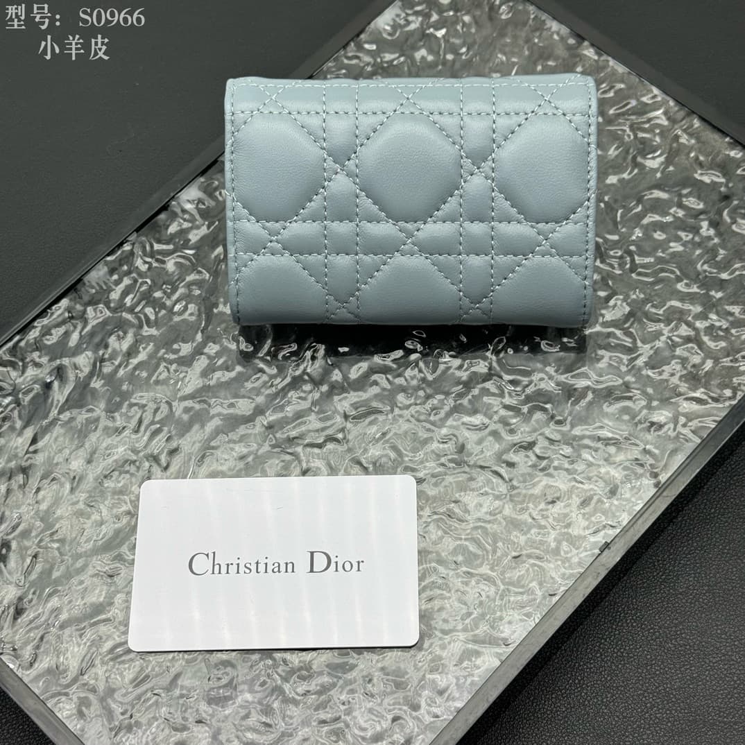 Dior Blue Wallet S0966