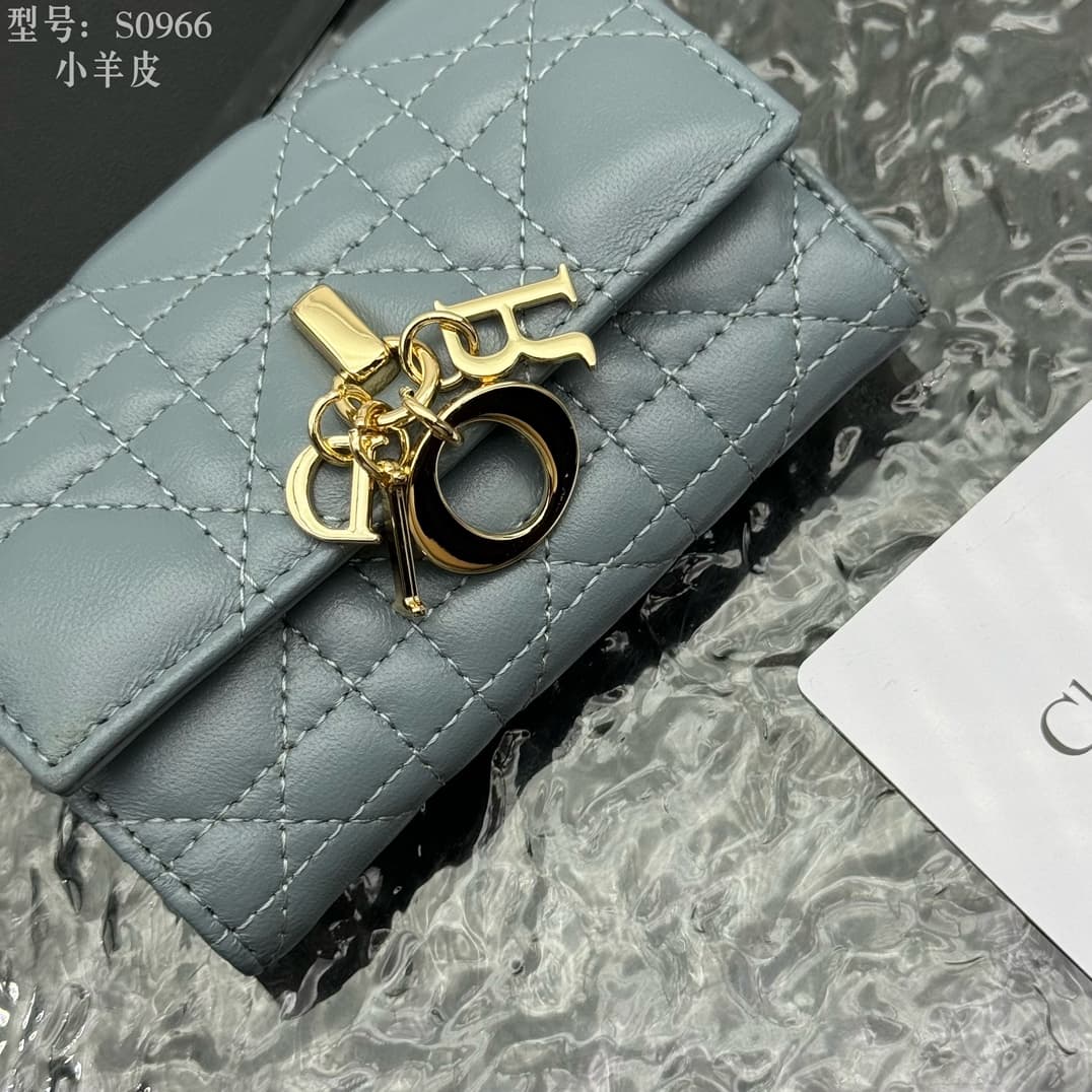 Dior Blue Wallet S0966