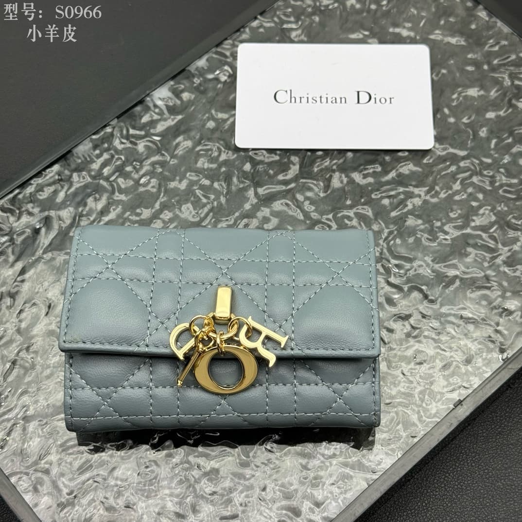 Dior Blue Wallet S0966