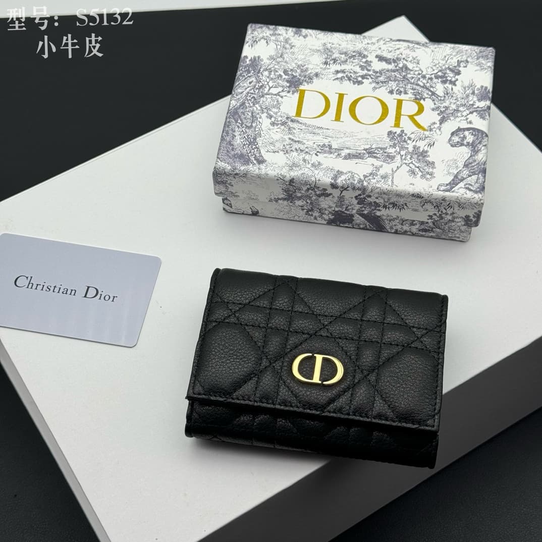 Dior Black Wallet S5132UWHC