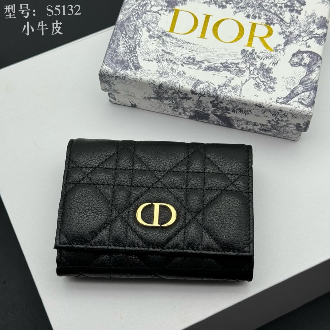 Dior Black Wallet S5132UWHC