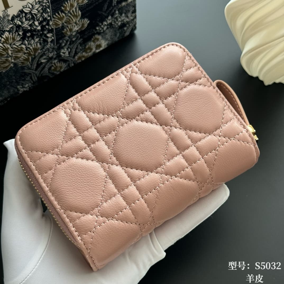 Dior Brown Wallet S5032