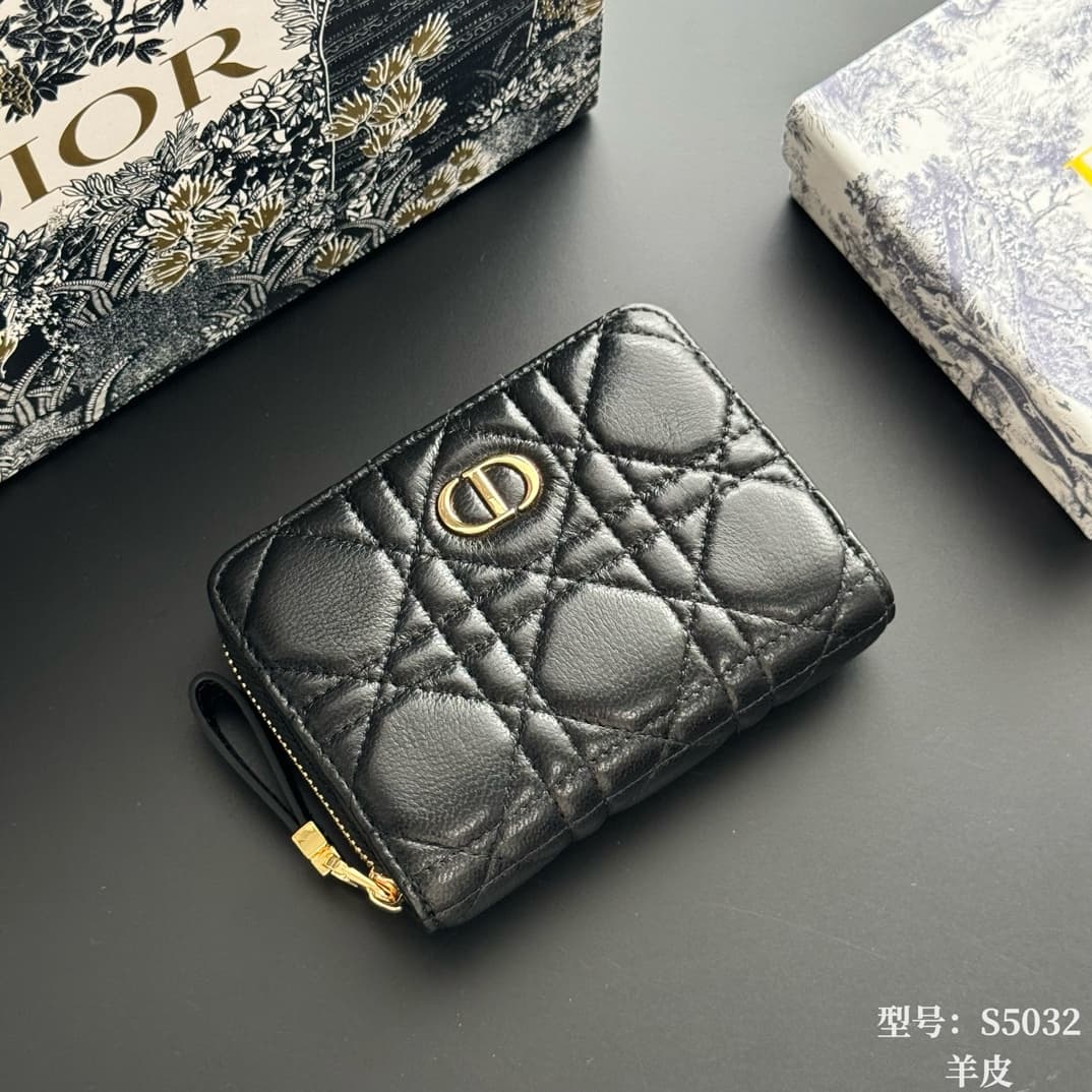 Dior Brown Wallet S5032