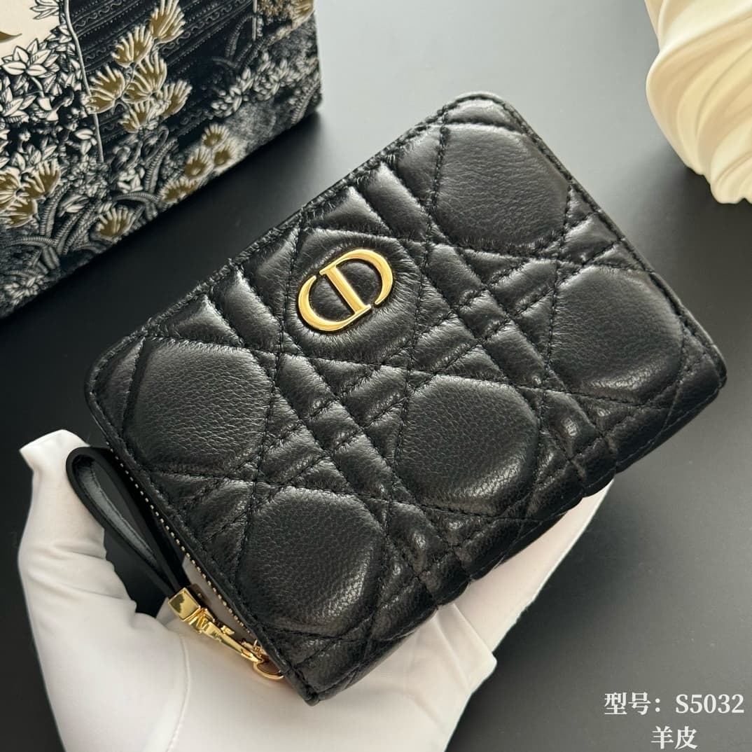 Dior Brown Wallet S5032