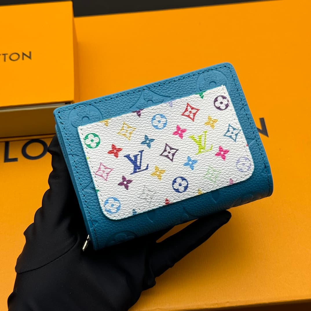 Louis Vuitton Blue Wallet M13619