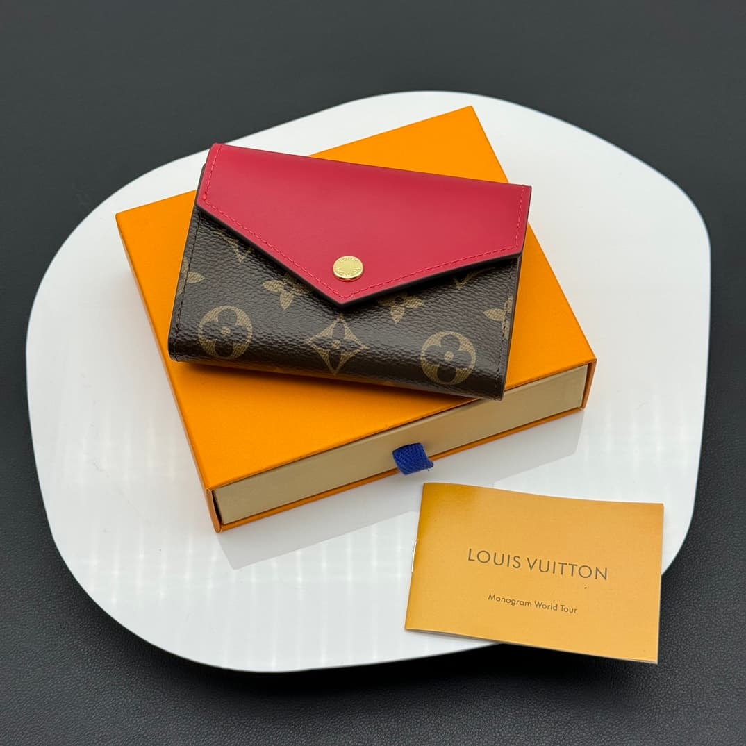 Louis Vuitton Pink Wallet M60168