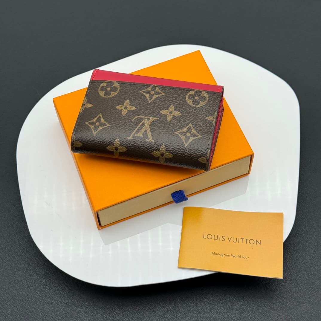 Louis Vuitton Pink Wallet M60168