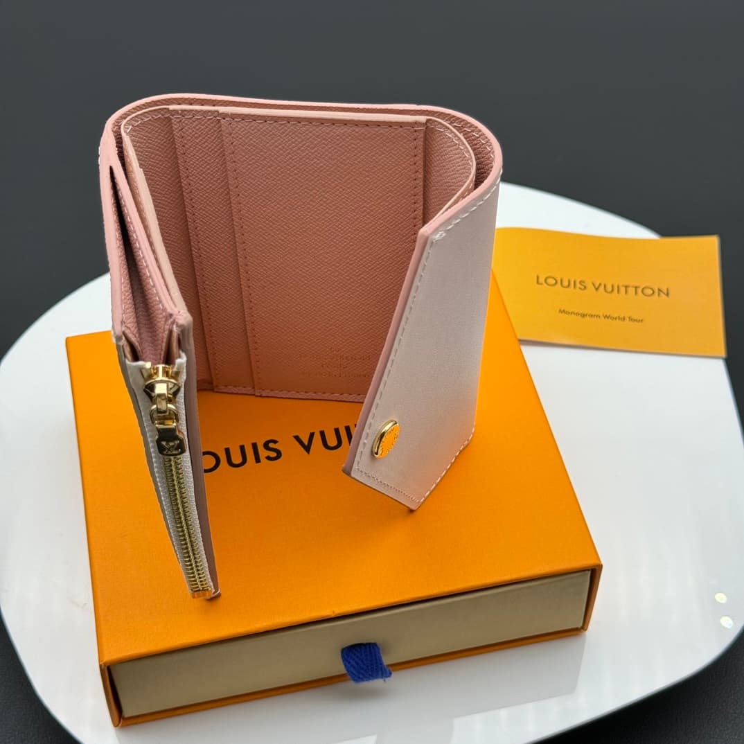 Louis Vuitton Pink Wallet M60168