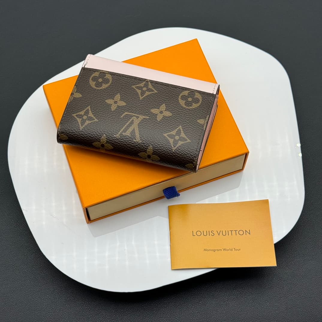 Louis Vuitton Pink Wallet M60168