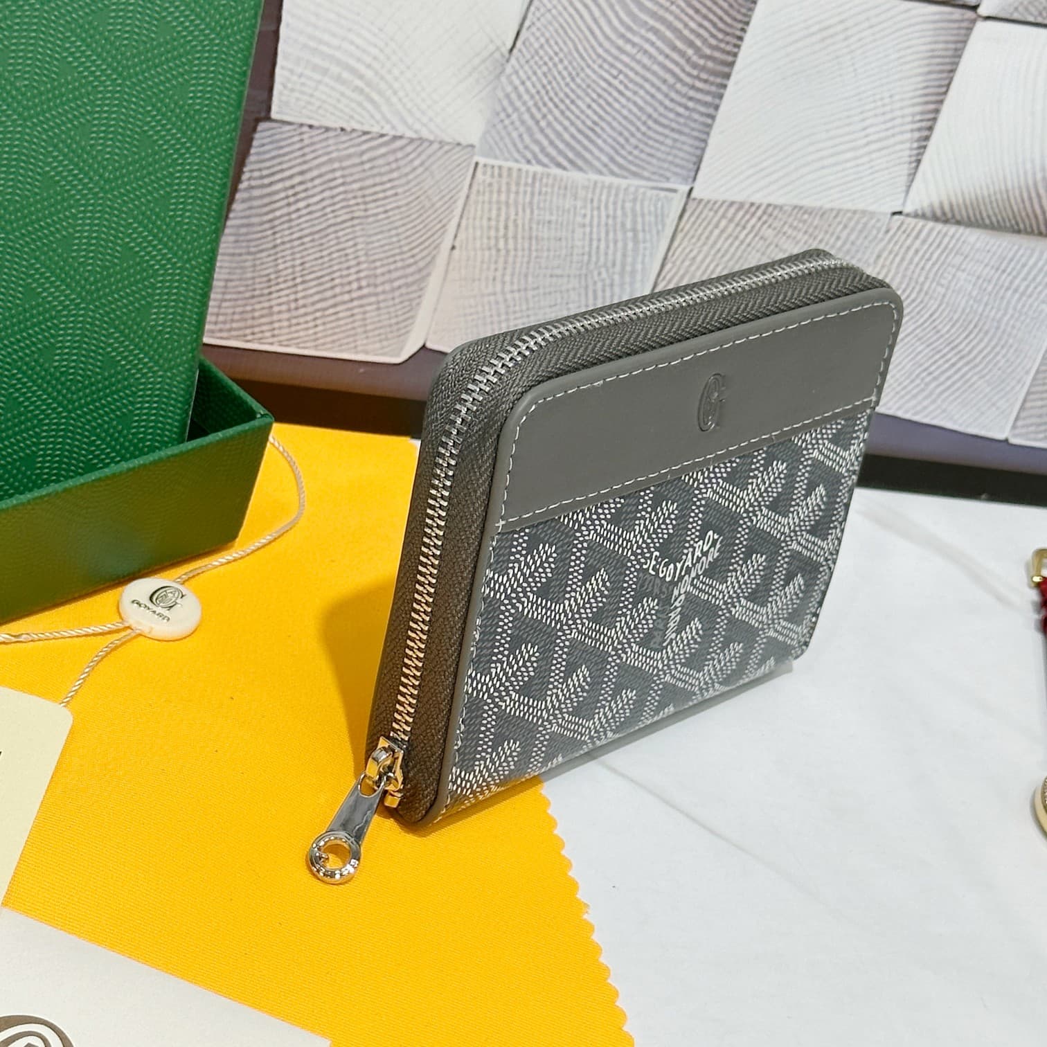 Goyard Grey Small Wallet 98163