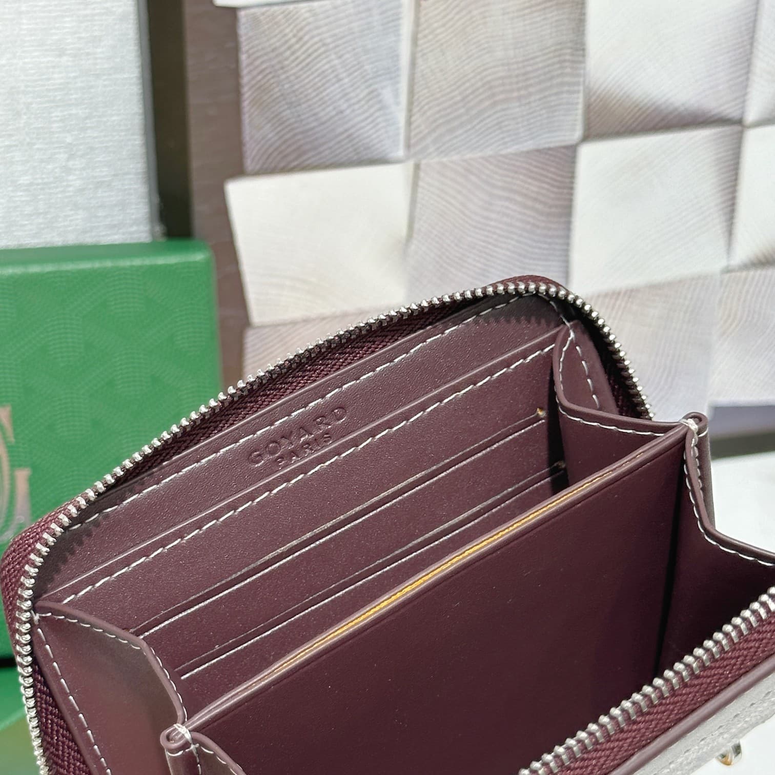 Goyard Red Small Wallet 98163