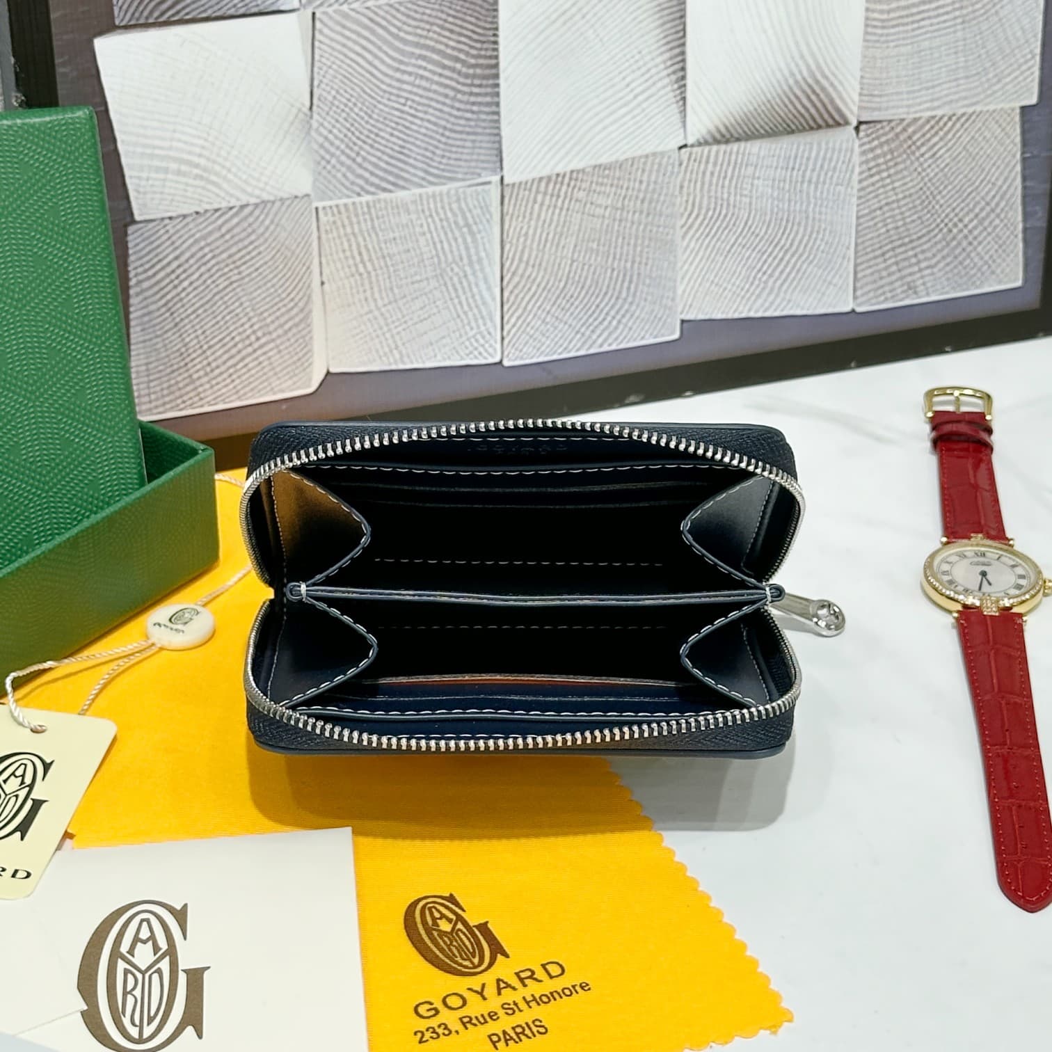 Goyard Blue Small Wallet 98163
