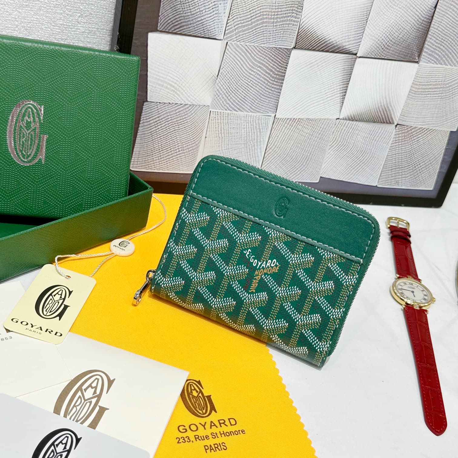 Goyard Green Wallet 98163