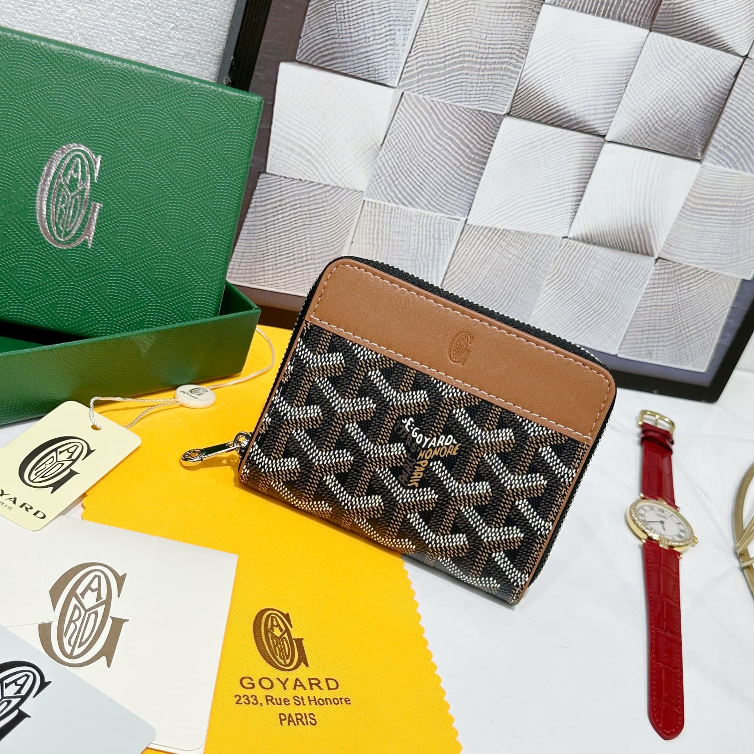 Goyard Black Wallet 98163