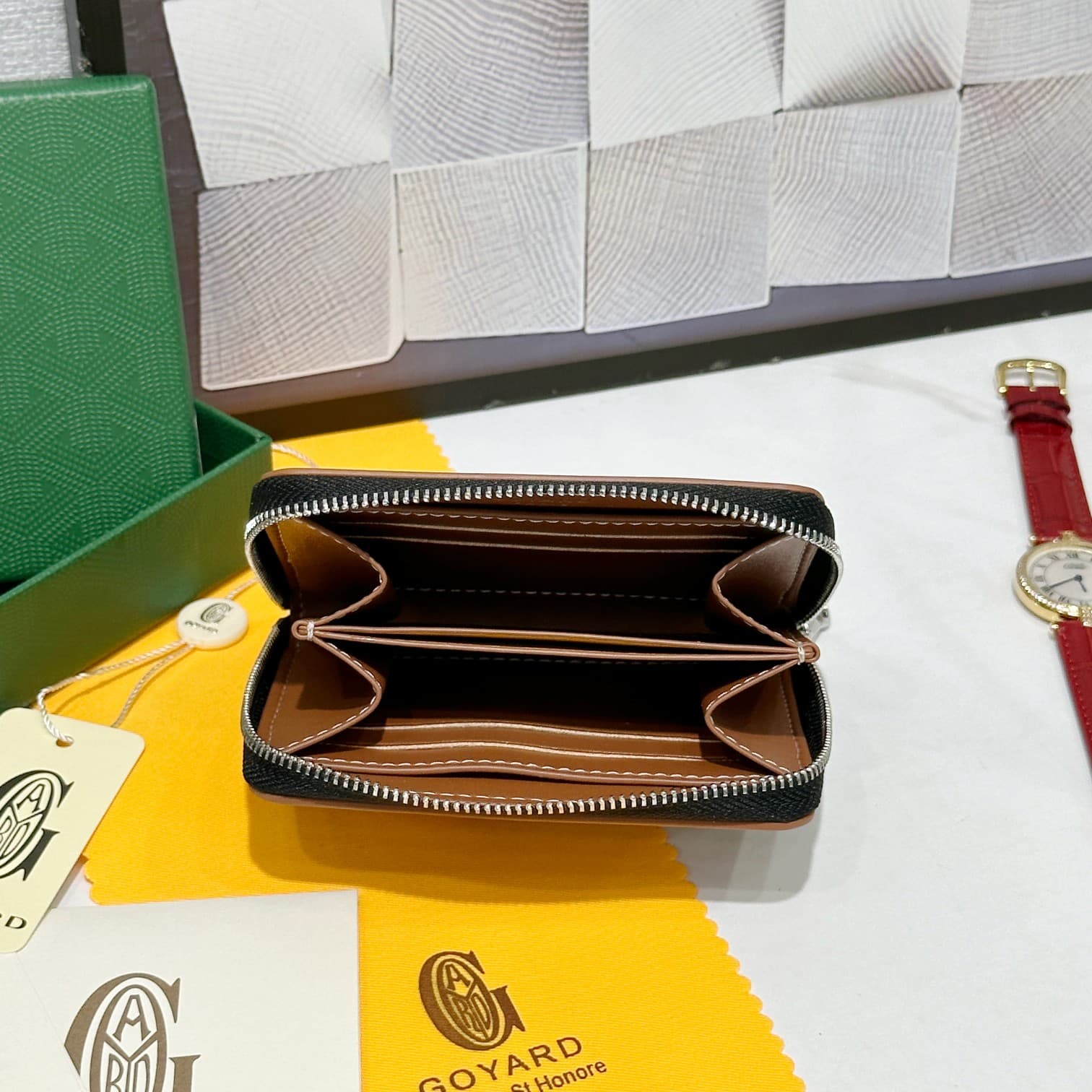 Goyard Black Small Wallet 98163