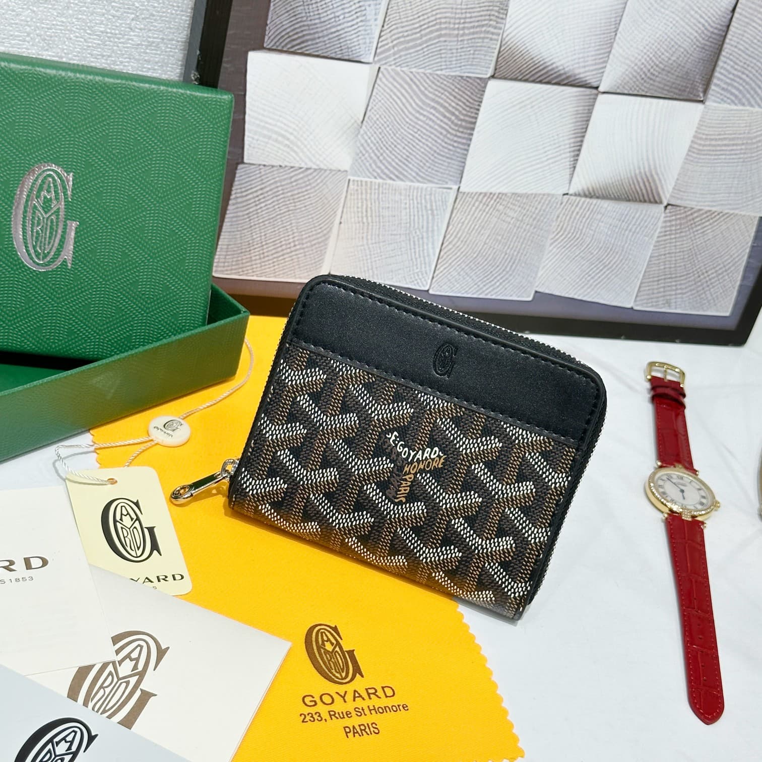 Goyard Black Wallet 98163