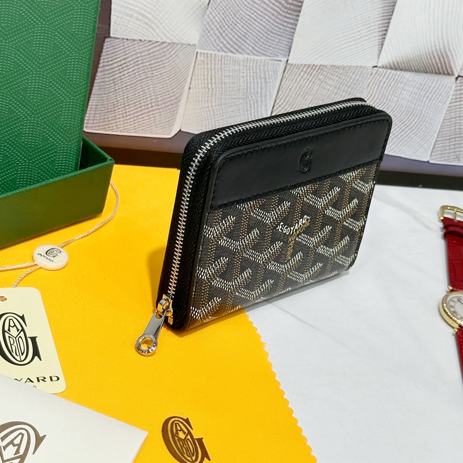 Goyard Black Small Wallet 98163