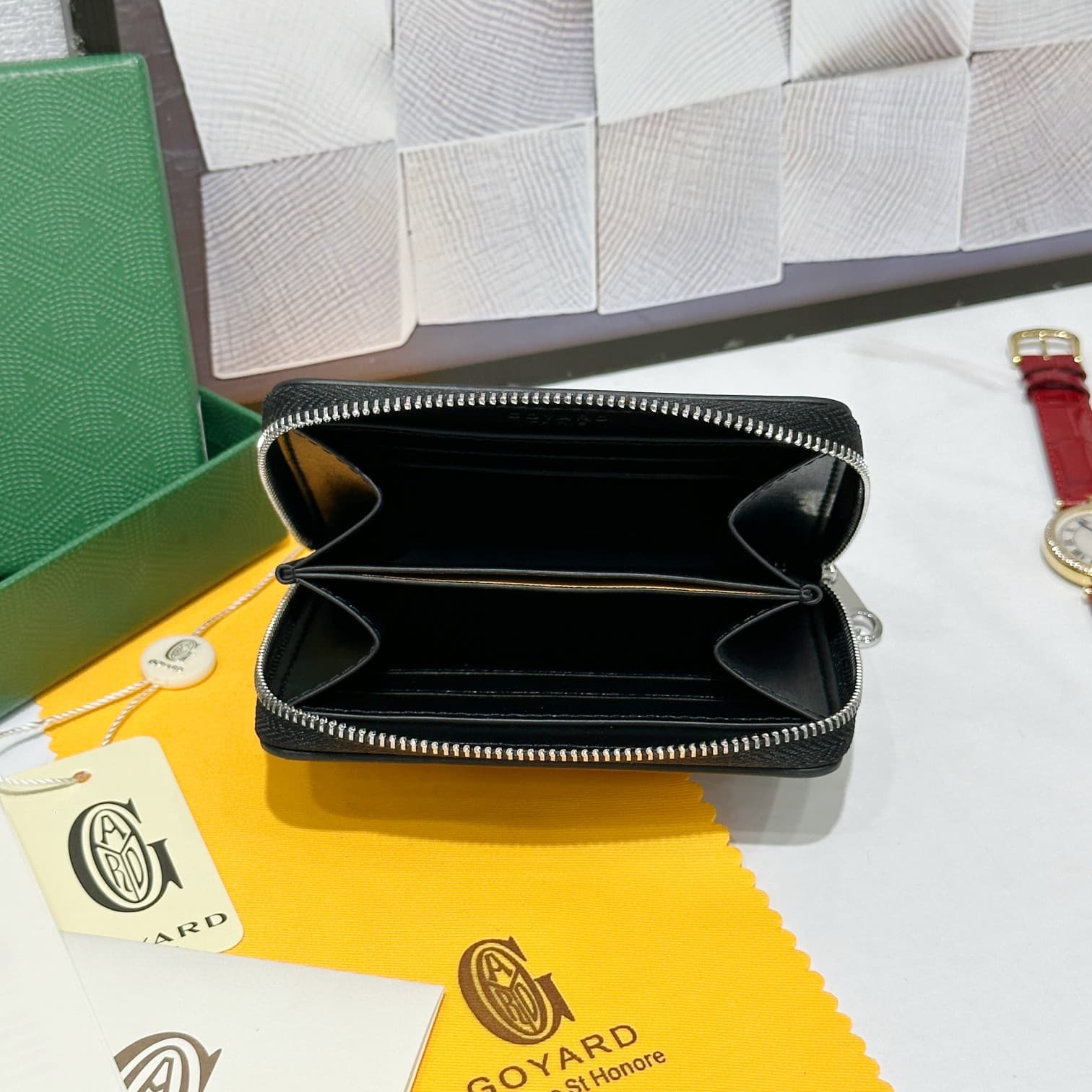 Goyard Black Small Wallet 98163