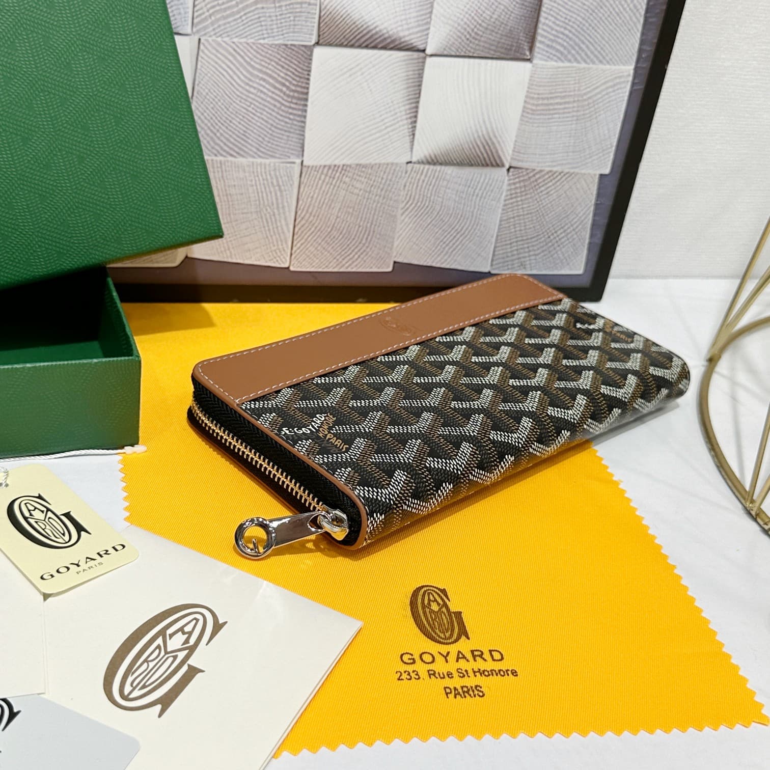 Goyard Black Large Wallet 98186