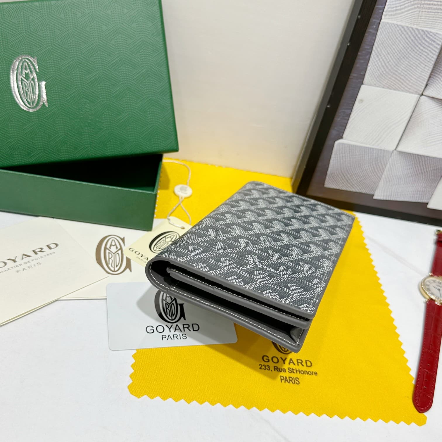 Goyard Grey Wallet 98166