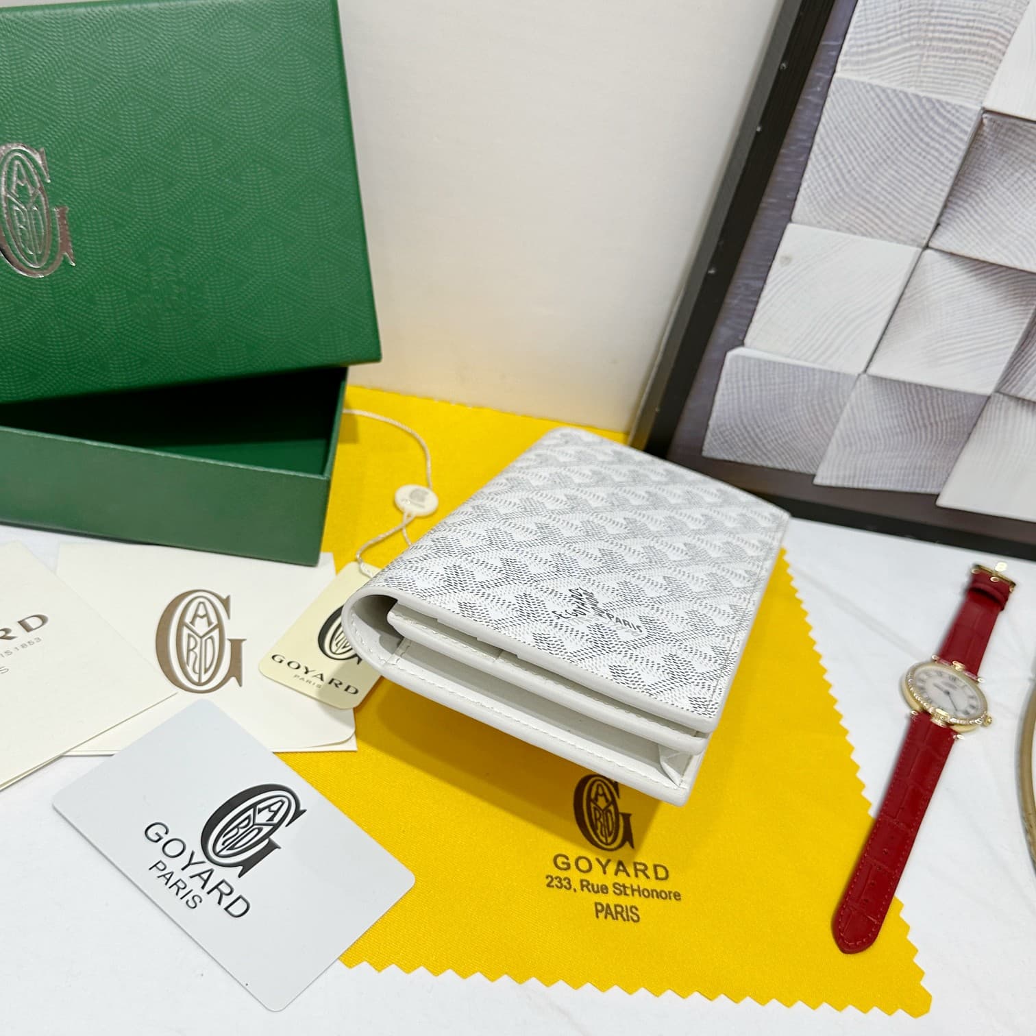 Goyard White Wallet 98166