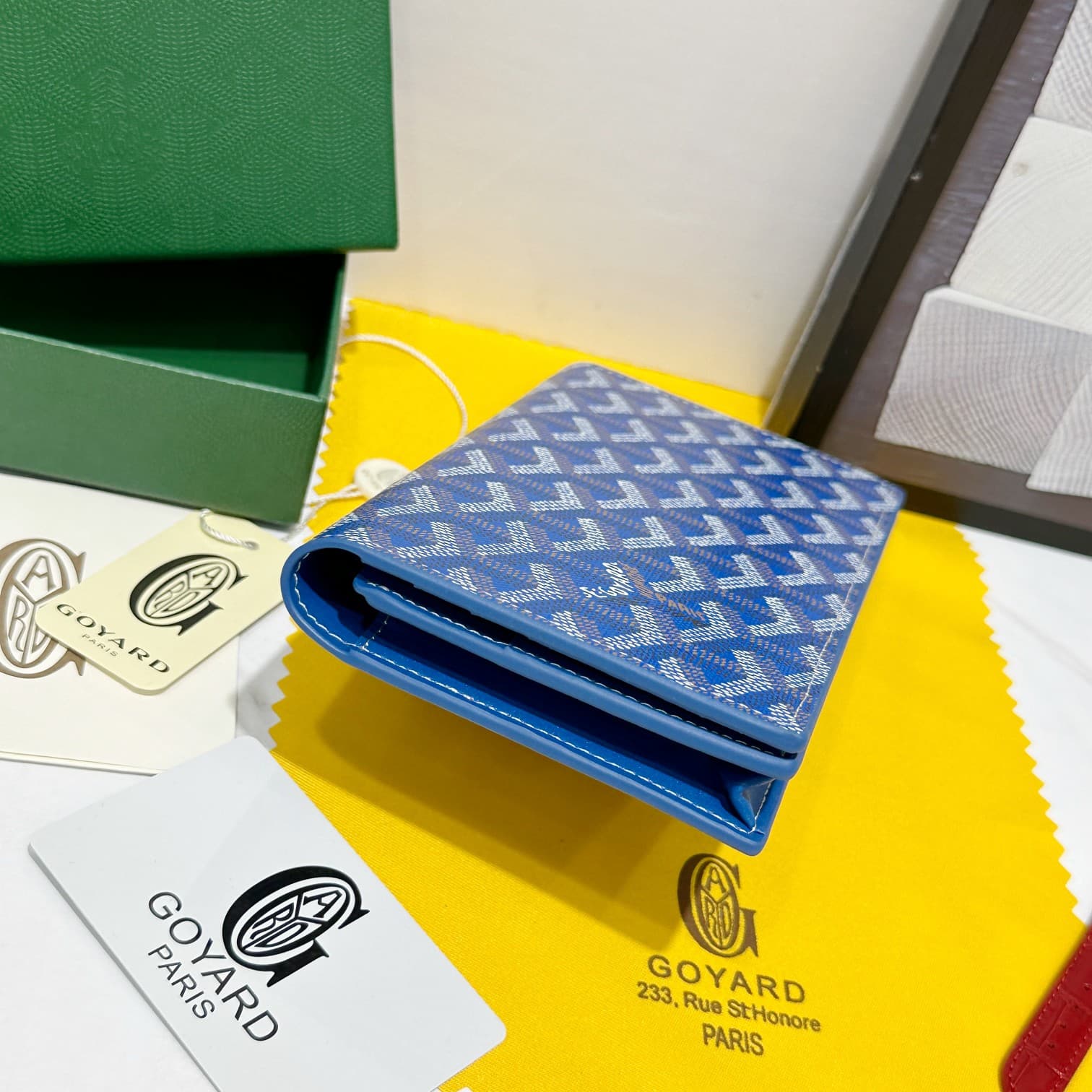 Goyard Blue Wallet 98166