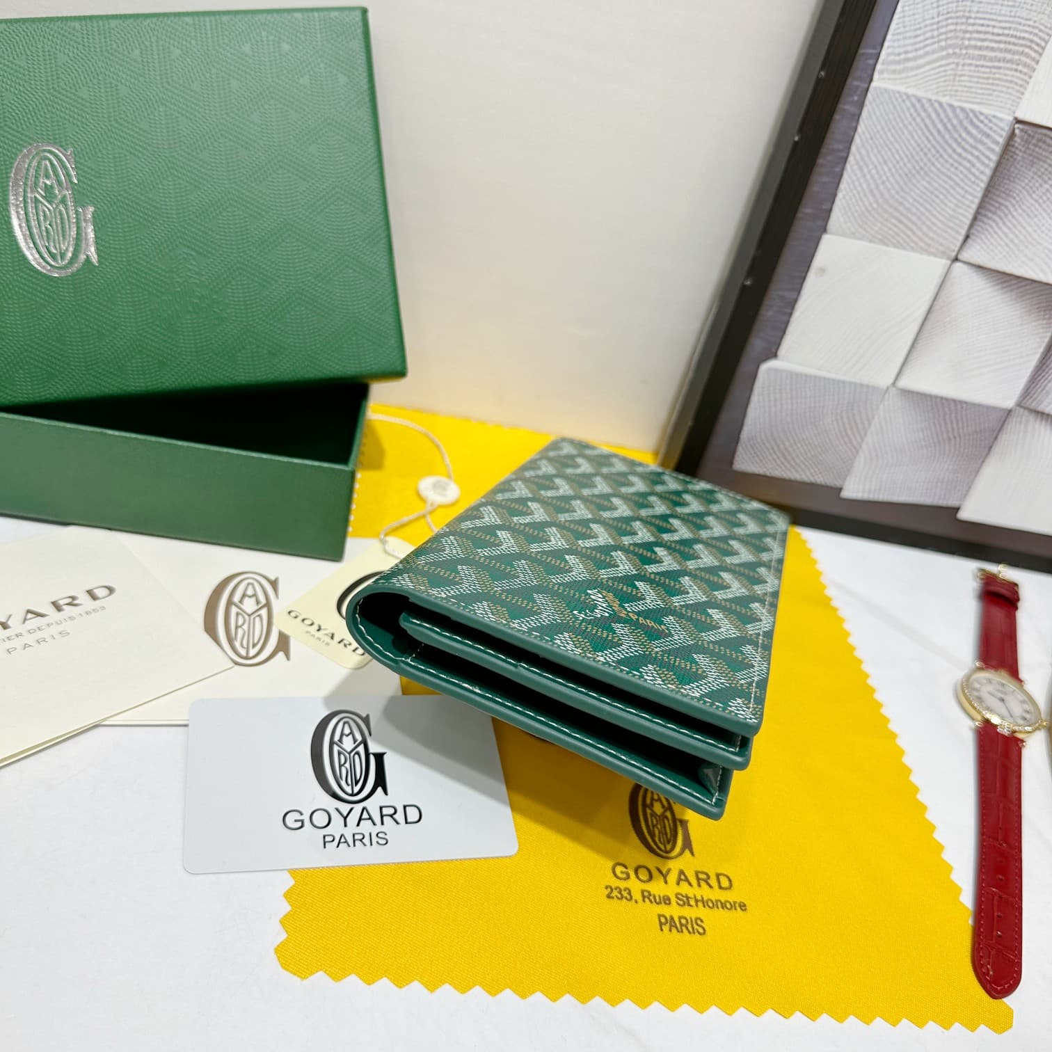 Goyard Green Wallet 98166