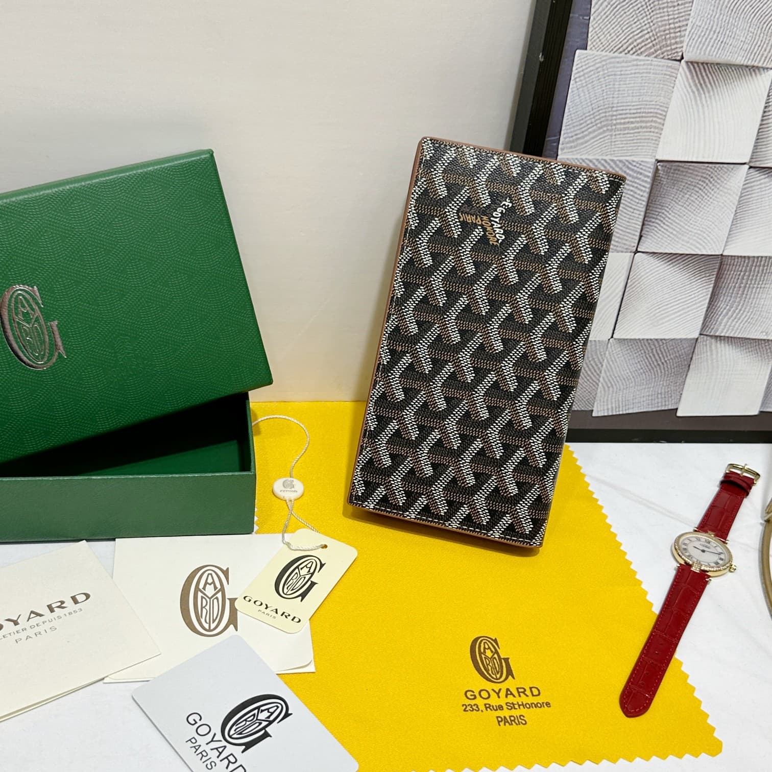 Goyard Black Wallet 98166