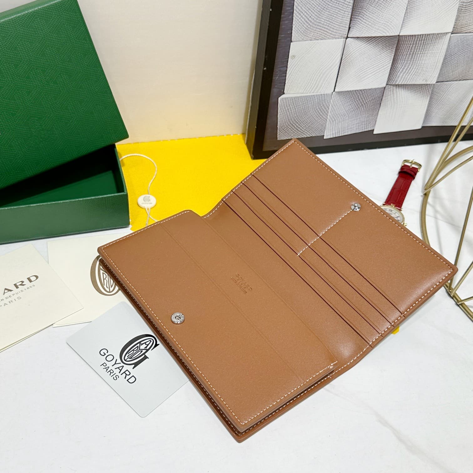 Goyard Black Wallet 98166