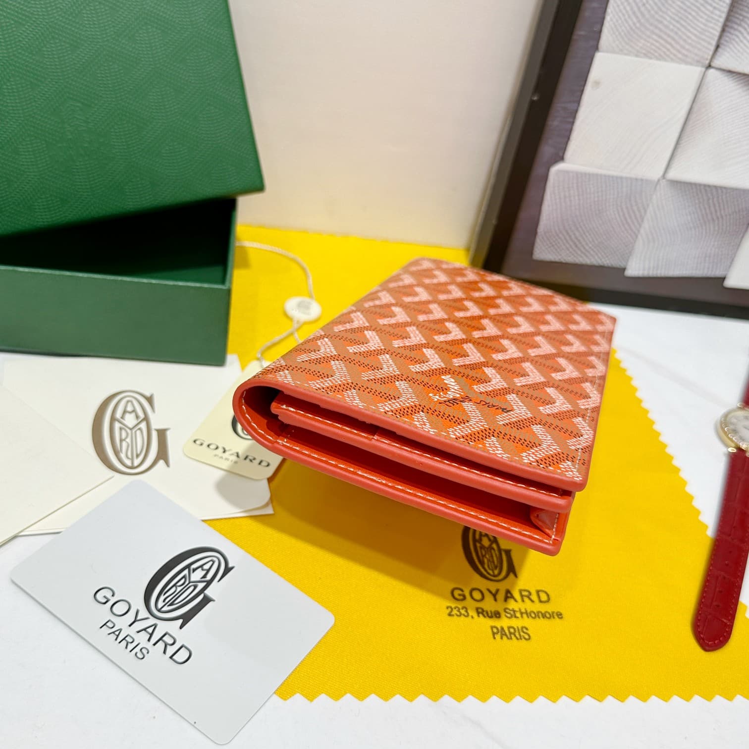 Goyard Orange Wallet 98166